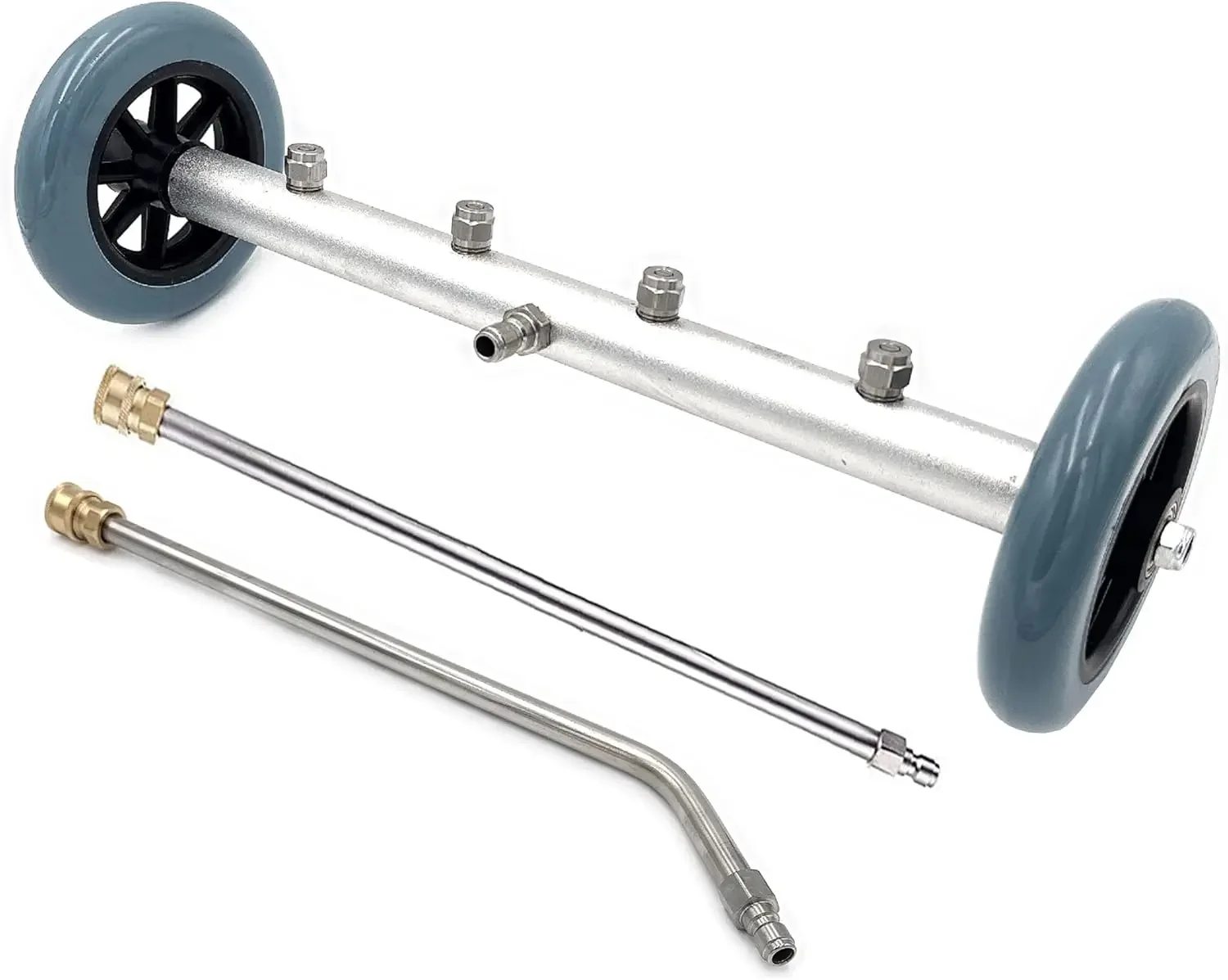 

Customizable 5000PSI 16" Electric High Pressure Washer for Car Chassis & Locomotive Cleaning, 2 Extension Rods Included