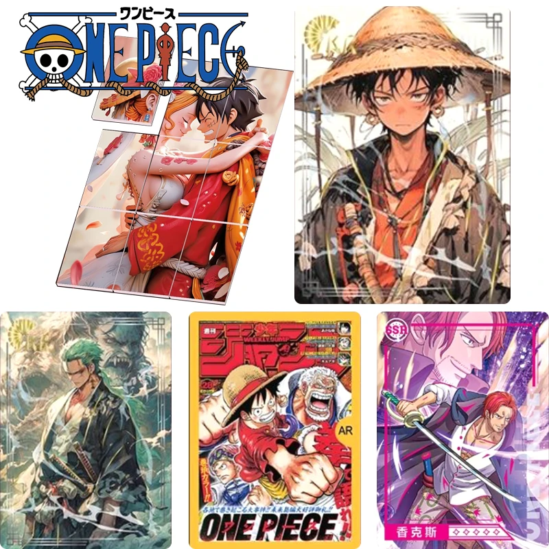 

Lycra One Piece AR MR Card Monkey D. Luffy Tony Tony Chopper Rare Bronzing Collection Card Christmas Birthday Gift Game Toys