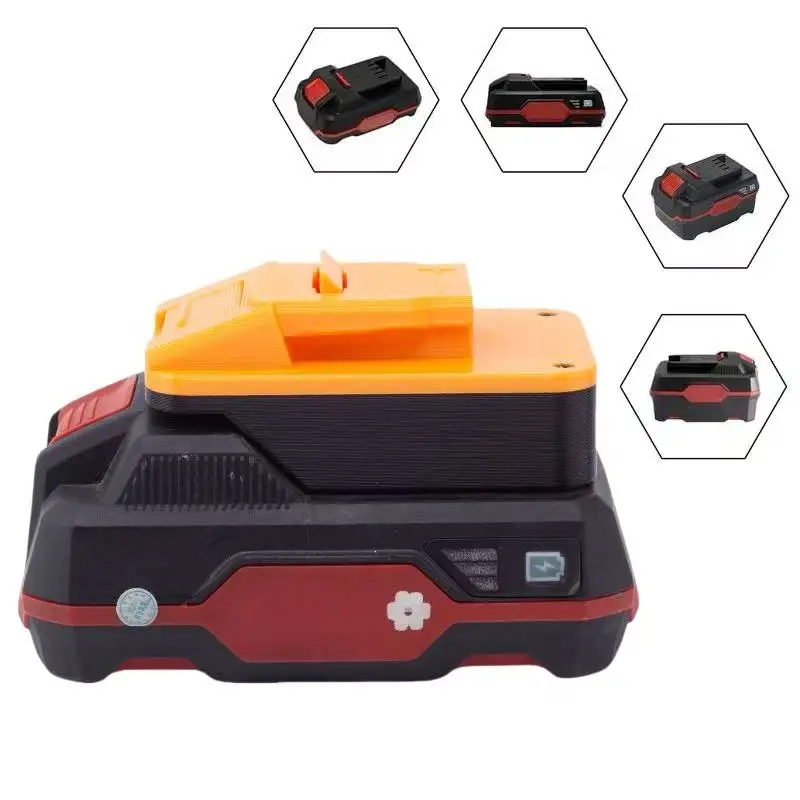Battery Adapter Converter For  PARKSIDE LIDL X20V TEAM   Lithium Converter To  Worx  20V 4PIN Brushless Tools (Only Adapter）