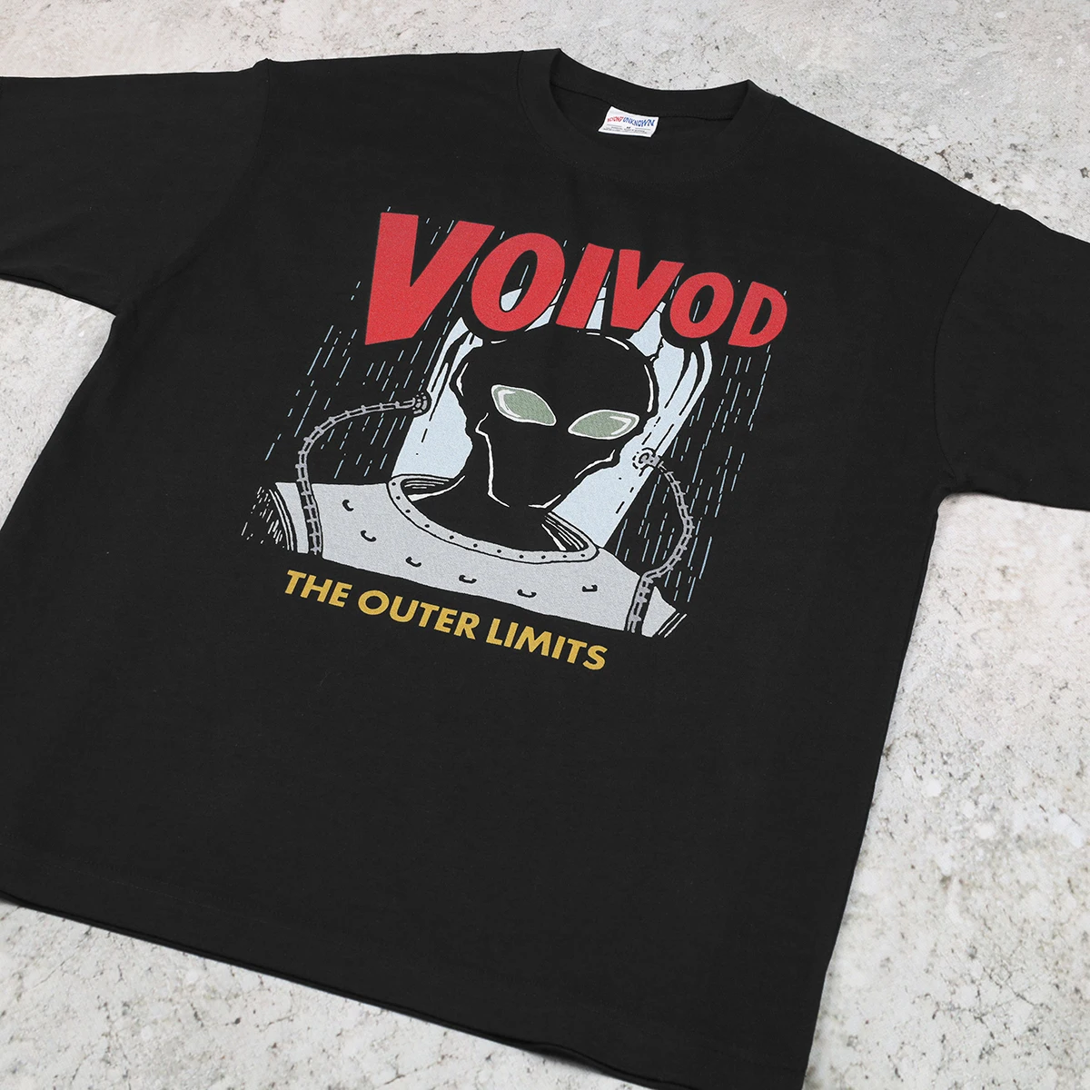 Voivod T-Shirt The Outer Limits Thrash Progressive Metal Band Vektor Coroner Men's Clothing Short Sleeve Cotton Tee Shirt