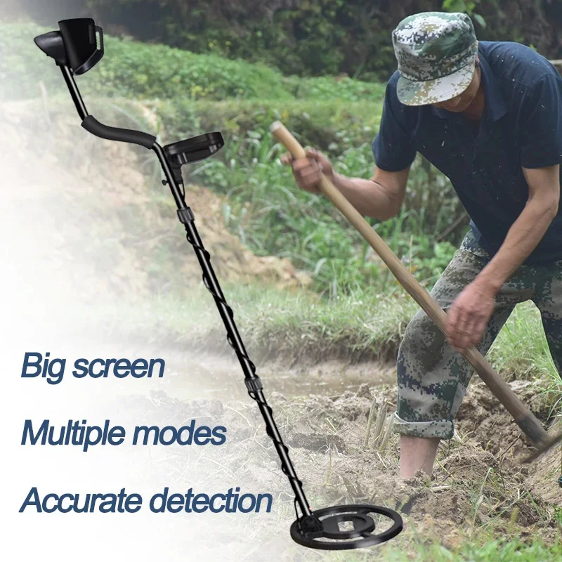 MD830 Metal Detector Underground Depth 2.5m High precision Scanner Search Gold Detector Treasure Hunter Detecting Pinpointer