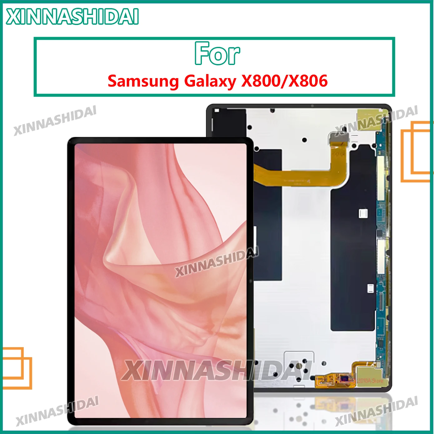 

High Quality For Samsung Galaxy Tab X800 X806 Touch Screen LCD Display Digitizer Panel Assembly Replacment