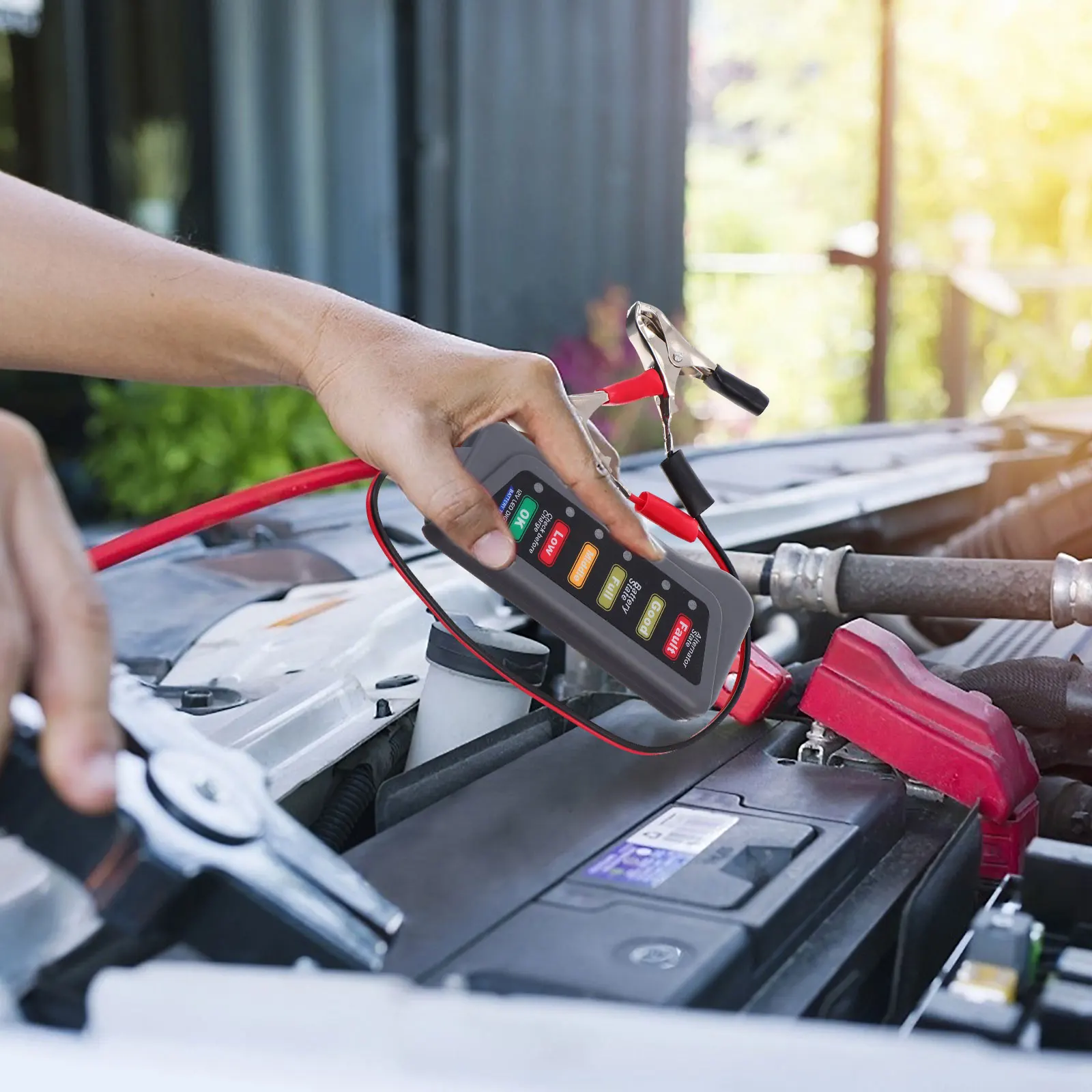 Tester Accurate Smart Chargeable Multi-functional Automotive Abs LED Measurer Car Mini Lightweight Portable for Cars