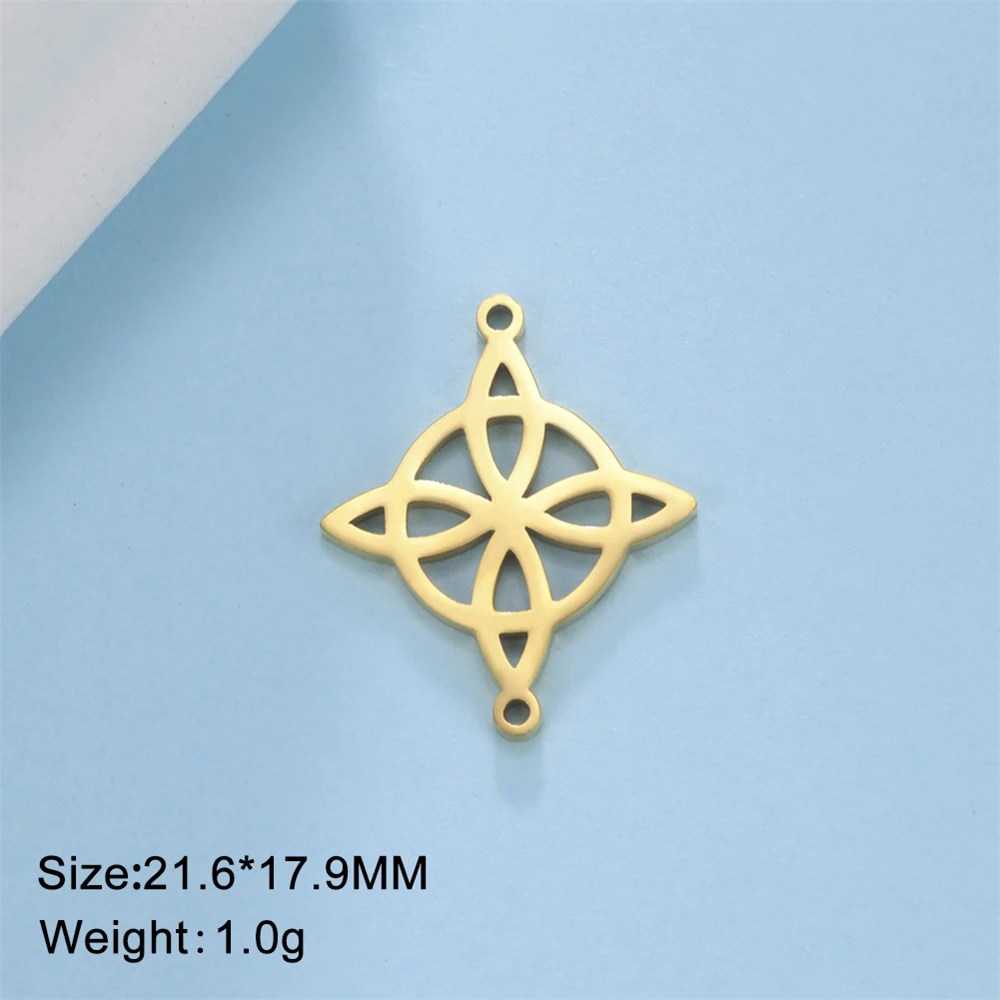 5pcs Witch Knot Charms Set for DIY Jewellery