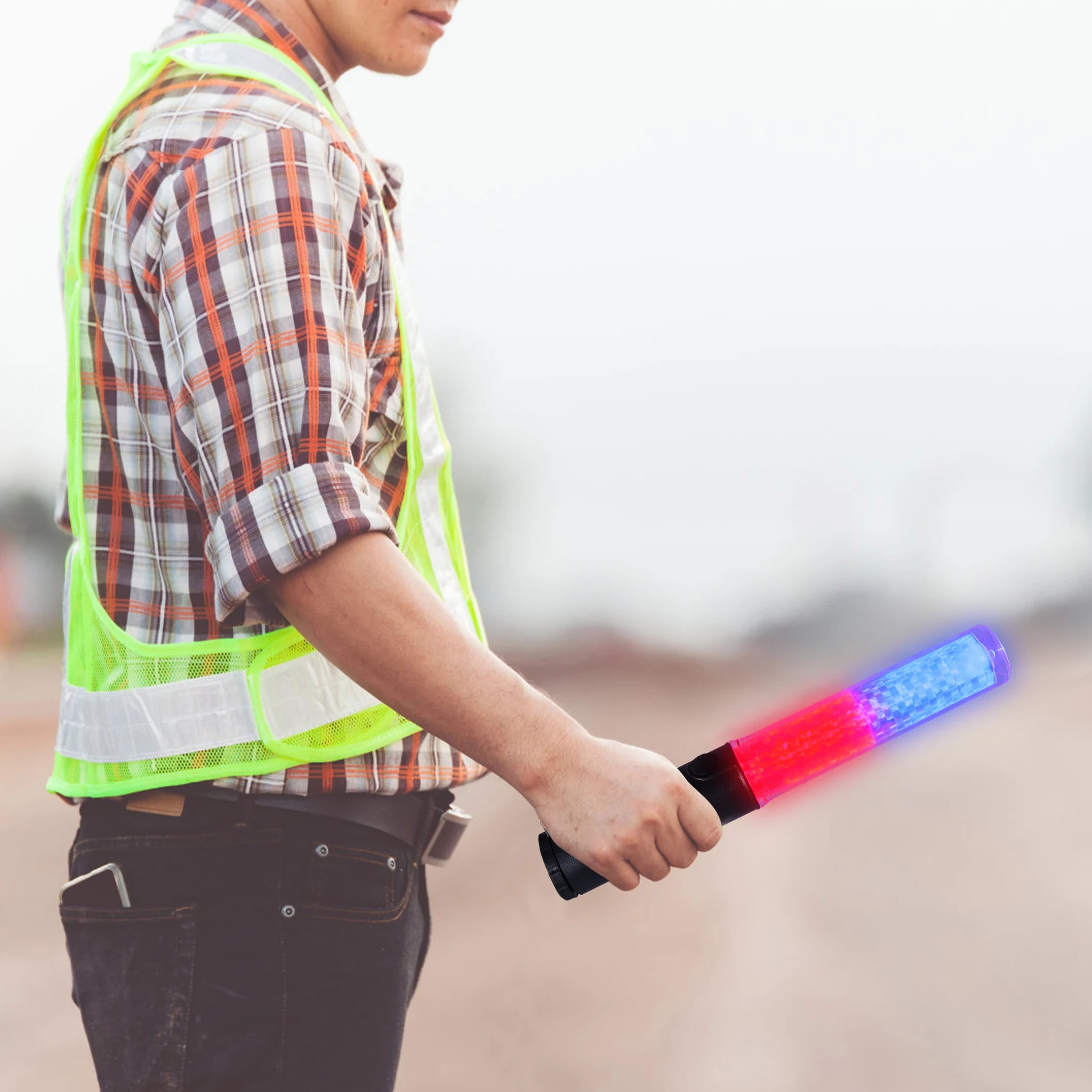 

Reusable Glow Stick with LED Light for Concerts and Events Bright Luminous for Crowd Control Evacuation Safety Use