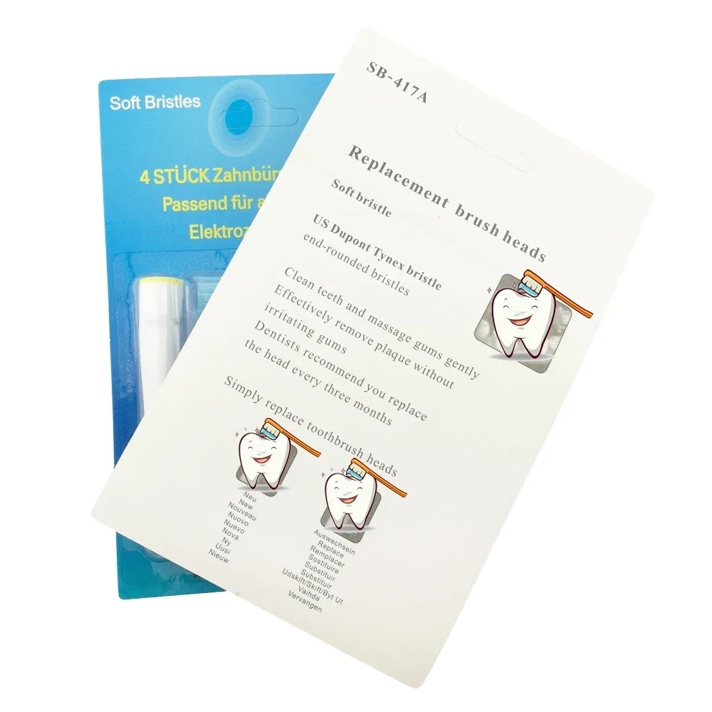 4-24pcs Dual Clean Replacement Brush Head Compatible with OralB Electric Toothbrushes Fit 100 500 1000 2000 3000 5000 6000 7000 image 3