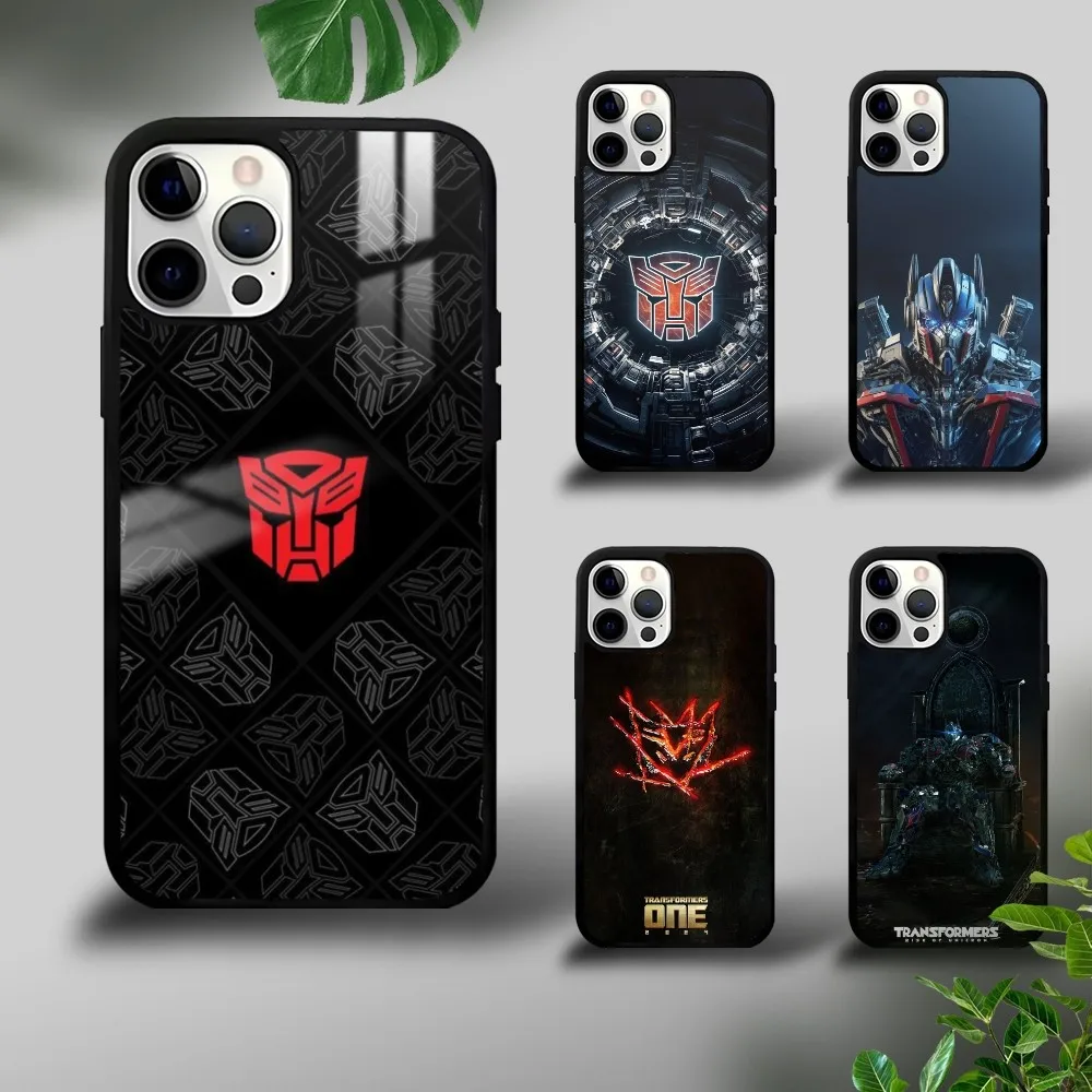

T-Transformers A-Autobot Phone Case For iPhone 16 15 14 13 12 11 Pro Xs Max Mini Plus Celulares Hard Funda