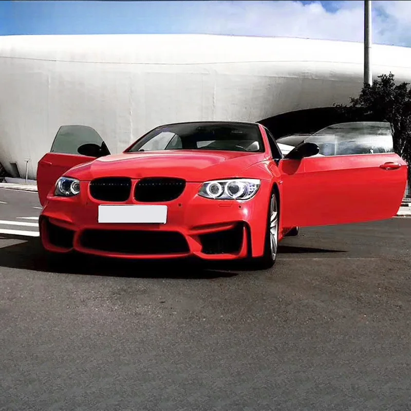 Suitable for  05-12 BMW E92 Modified M4 Body Kit 3 Series Two-Door E93 Convertible M3 Front Bumper Rear Bumper Kit Tail Diffuse