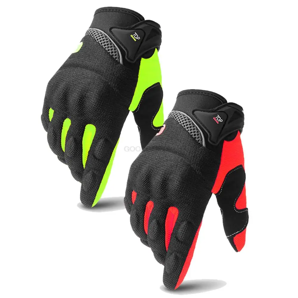 

Motorcycle Gloves Summer Breathable Riding Gloves Hard Knuckle Touchscreen Motorbike Gloves For Dirt Bike Motocross Men Women