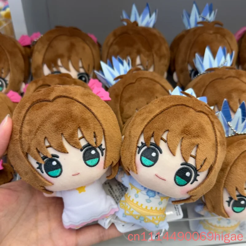 Genuine Bandai Banpresto Cardcaptor Sakura Plush Keychain Set Anime Soft Strap Pendants Bag Hanging Decor Toys Collectible Gifts