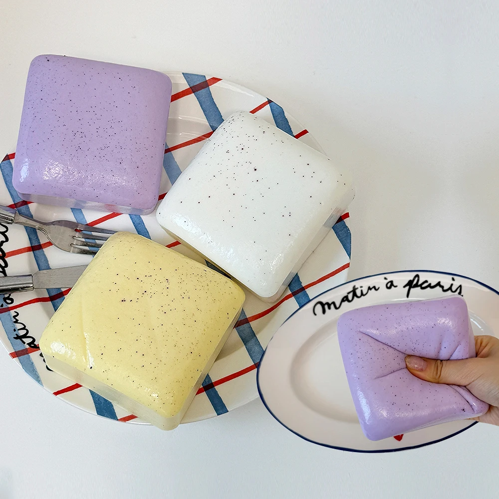 [Artículo suave y blando/texturizado] Bola de Mochi blanda y esponjosa, pelota blando, alivio del estrés, tacto manual, curación