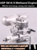 RC 모델 고정익 항공기 비행기용 오리지널 ASP S61A/S61AII 61 체중계 9.95cc 2 행정 메탄올 니트로 엔진 모터 1