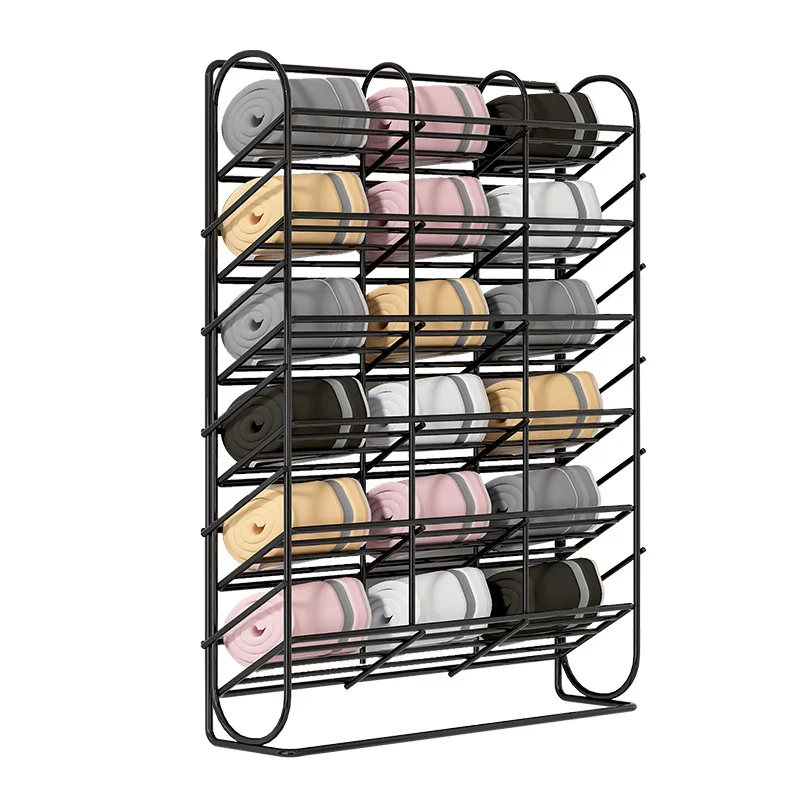 4/9/18 Grid Underwear Organizer Rack Compartment Storage Box Iron Wall-mounted Perforation-free Underwear Organizer Racks