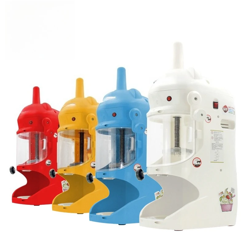 Automatic crushed ice smoothie machine Snowflake thin smoothie machine Electric ice column shaver y