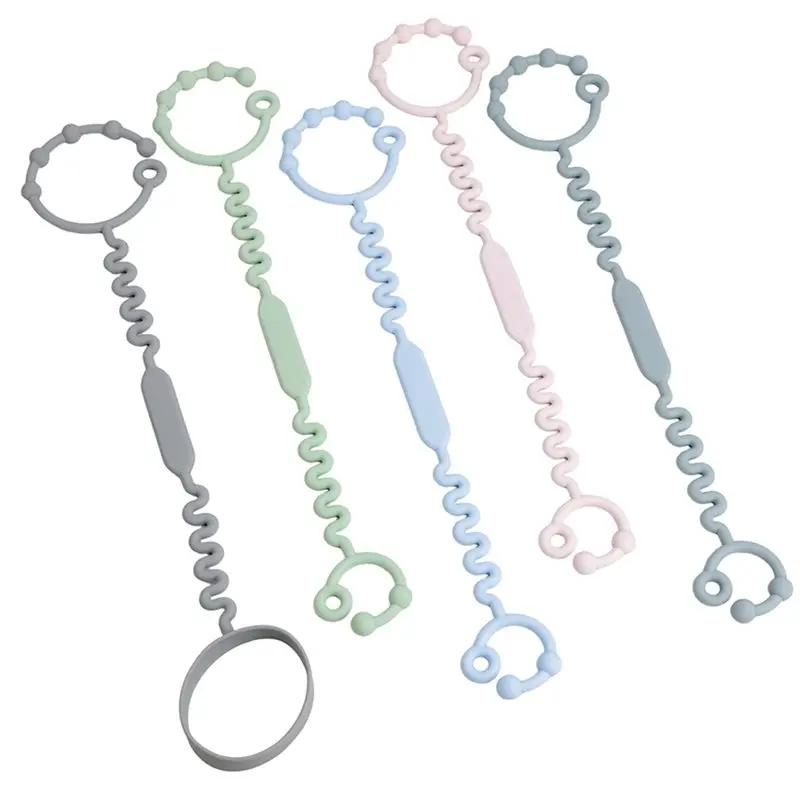 

AINY-Anti-Loss Chain, Rope For Pacifier Holder Clip For Teethers, Feeding Bottles, , High Chairs