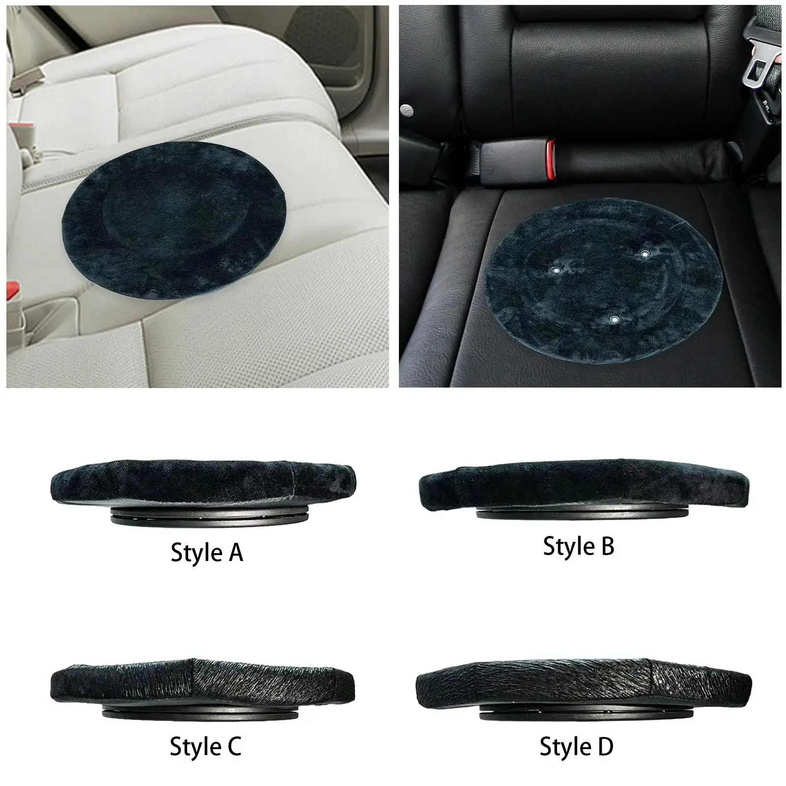 Rotierenden Auto Schwamm Kissen Auto Booster Sitzkissen Büro Stuhl Fahrzeug Anti Slip Auto Sitz Pad Auto Erhöhte Sitzkissen