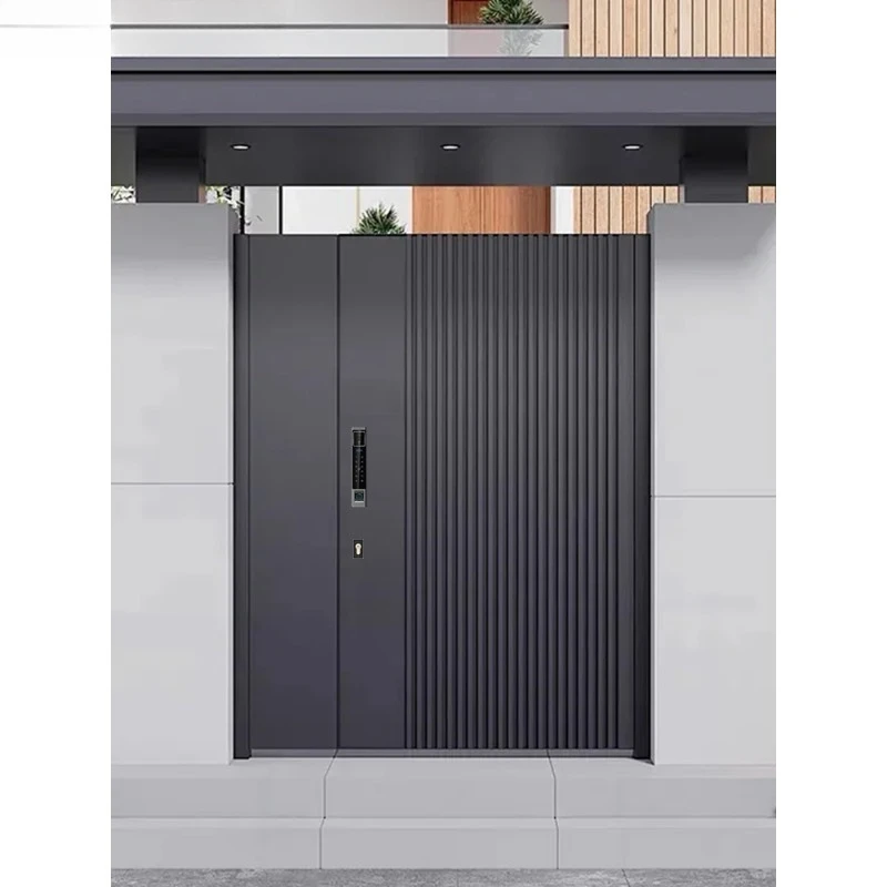 

3D face embedded fingerprint lock, courtyard door hollow door, deep waterproof smart lock, remote control electronic