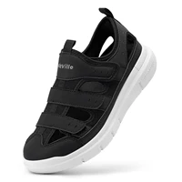 FitVille Summer Men's Wide Width Casual Diabetic Sandals, Lightweight Open Toe Sandals Built-in Arch Support, Effective Foot Pain Relief for Plantar Fasciitis, for Wide & Swollen Feet 3