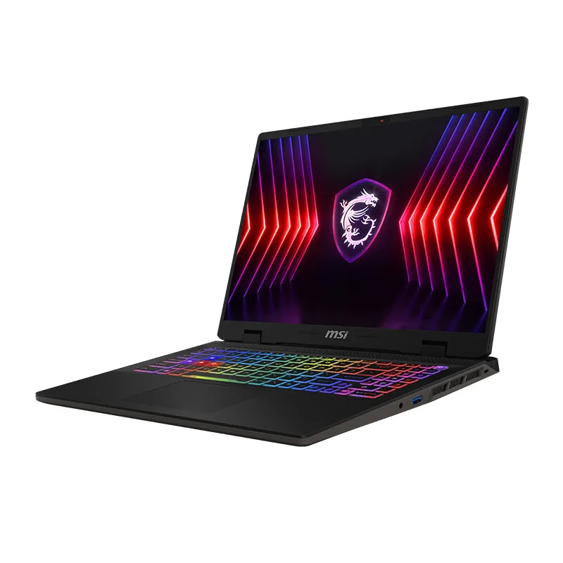 2024 MSI Sword 16 HX كمبيوتر محمول 16 بوصة 2.5K QHD 240 هرتز IPS شاشة دفتر i7-14700HX 16GB 1 تيرا بايت SSD RTX4060 كمبيوتر محمول للألعاب