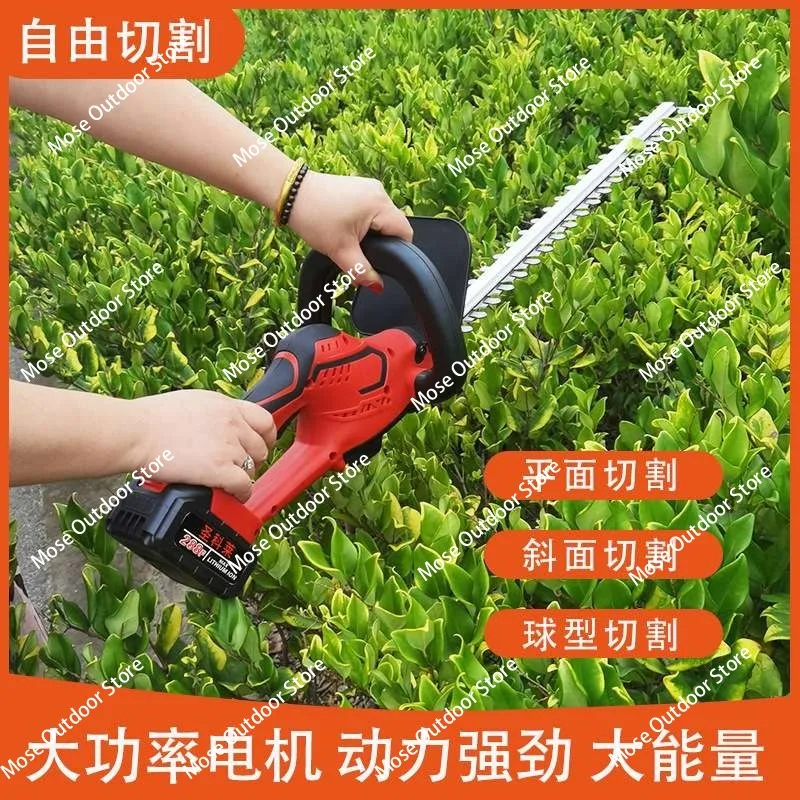 

Electric Hedge Trimmer Flowers and Plants Greening Pruning Pruning Machine Lithium Battery Rechargeable Green Grass Machine