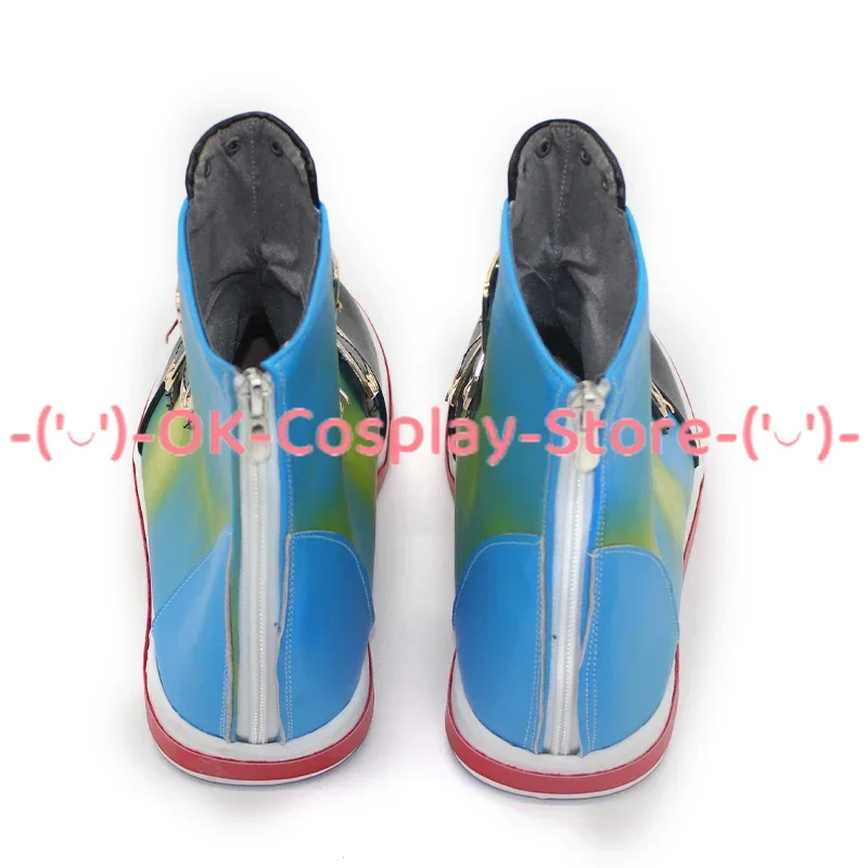 Air Shakur Cosplay Schoenen Spel Mooie Derby Cosplay Rekwisieten Pu Lederen Schoenen Halloween Carnaval Laarzen Op Maat Gemaakt