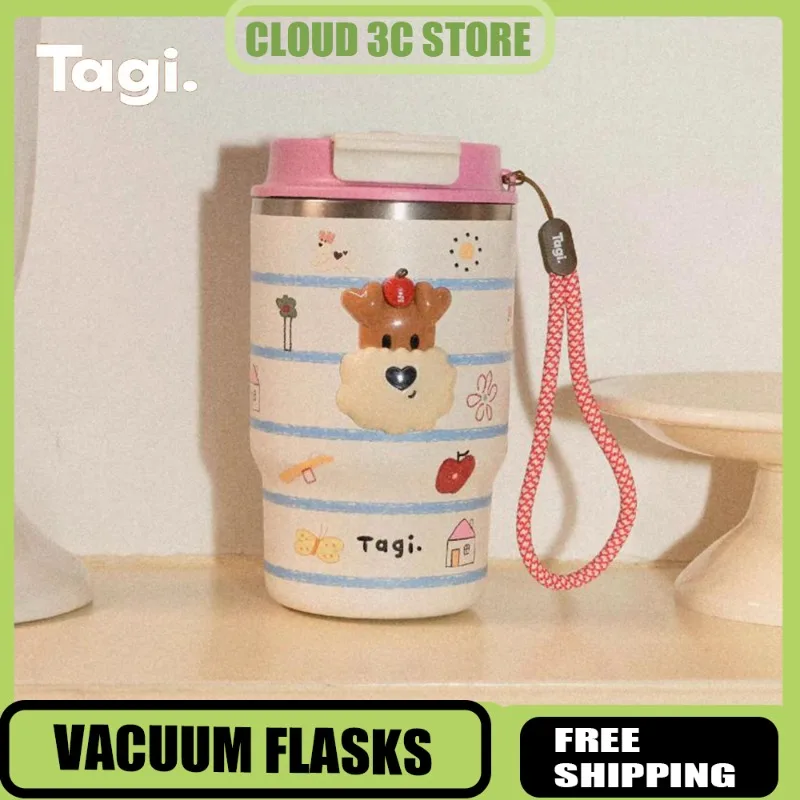 

Таги. Мультяшная изолированная соломенная чашка, термосы из нержавеющей стали, портативная уличная бутылка для воды для кемпинга, герметичная чашка для питья