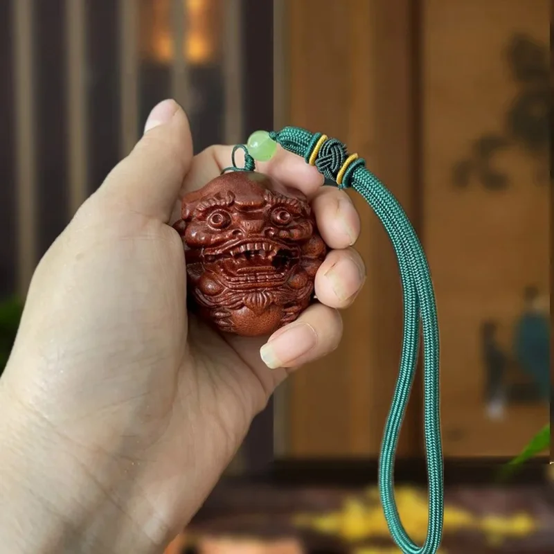 

Рукоятка для игр, Мужская Ручная ручка Pixiu Crafts, руль для массажного мяча из розового дерева