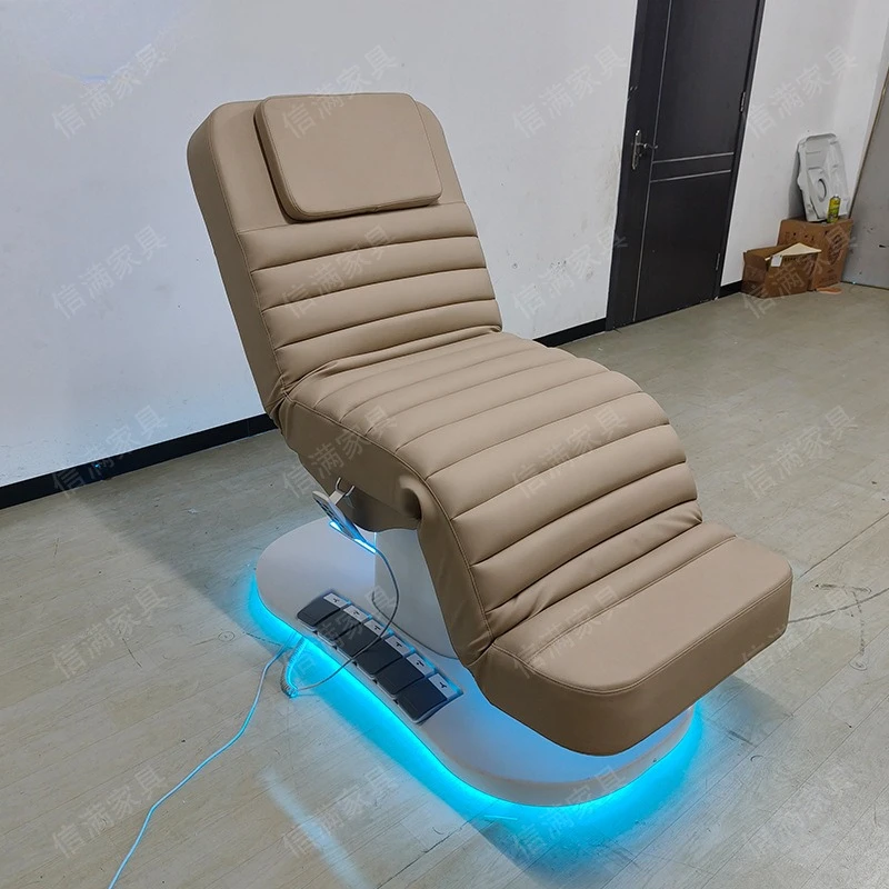 Cross-border electric beauty bed, foreign trade beauty salon, spa massage table, medical beauty facial treatment bed, eyelash be