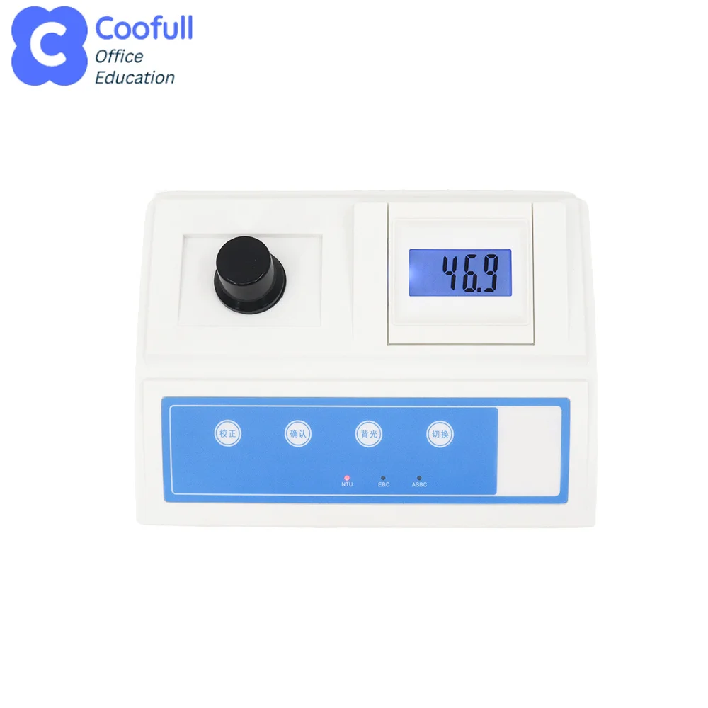 COOFULLL Laboratory PH mV Conductivity TDS Salinity DO Multi Parameter Water Quality Analyzer Meter with 5 Points Calibration