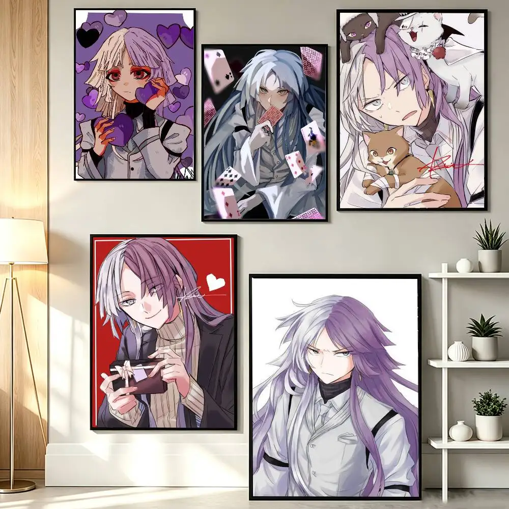 Bungo S-Stray Dogs S-Sigma Poster HD Self Adhesive Waterproof Wall Art Ideal for Home Office Dorm Gift