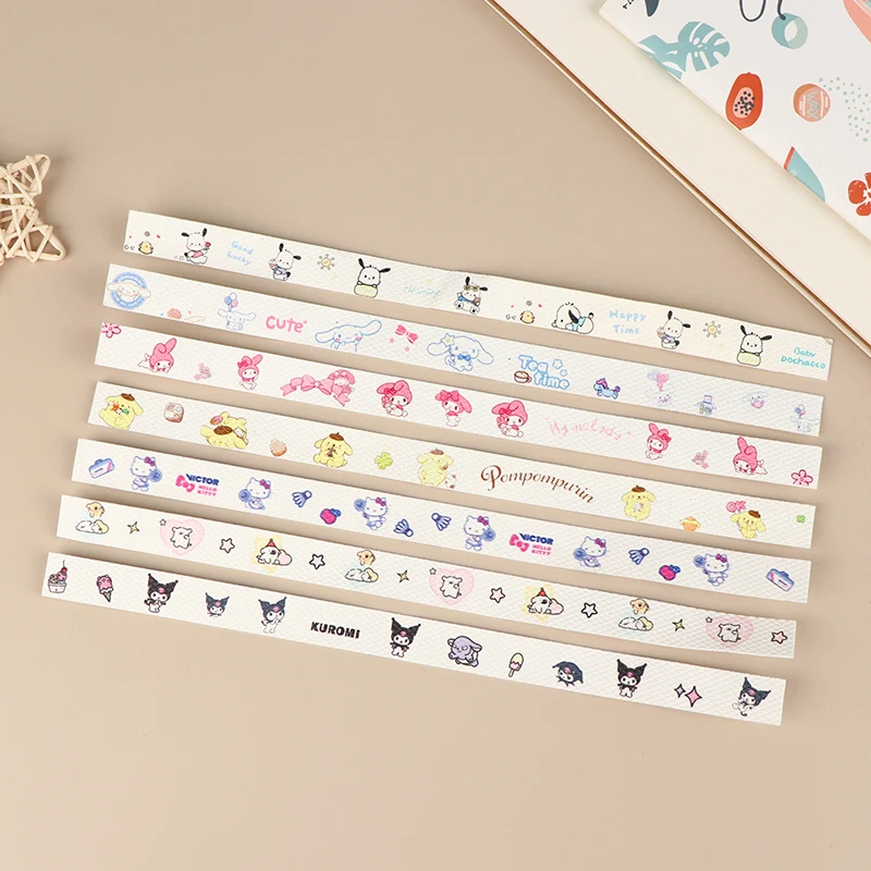 เทปกันรอยลายการ์ตูนซานริโอ 1 ชิ้น สำหรับป้องกันรอยขีดข่วนบนกรอบไม้แบดมินตันและไม้เทนนิส