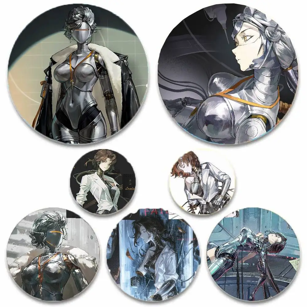 Lucy Animated Game R-Reverse 1999 Pins Brooch Cartoon Badge For Friend Backpack Clothes Collect Accessories Jewelry Gift