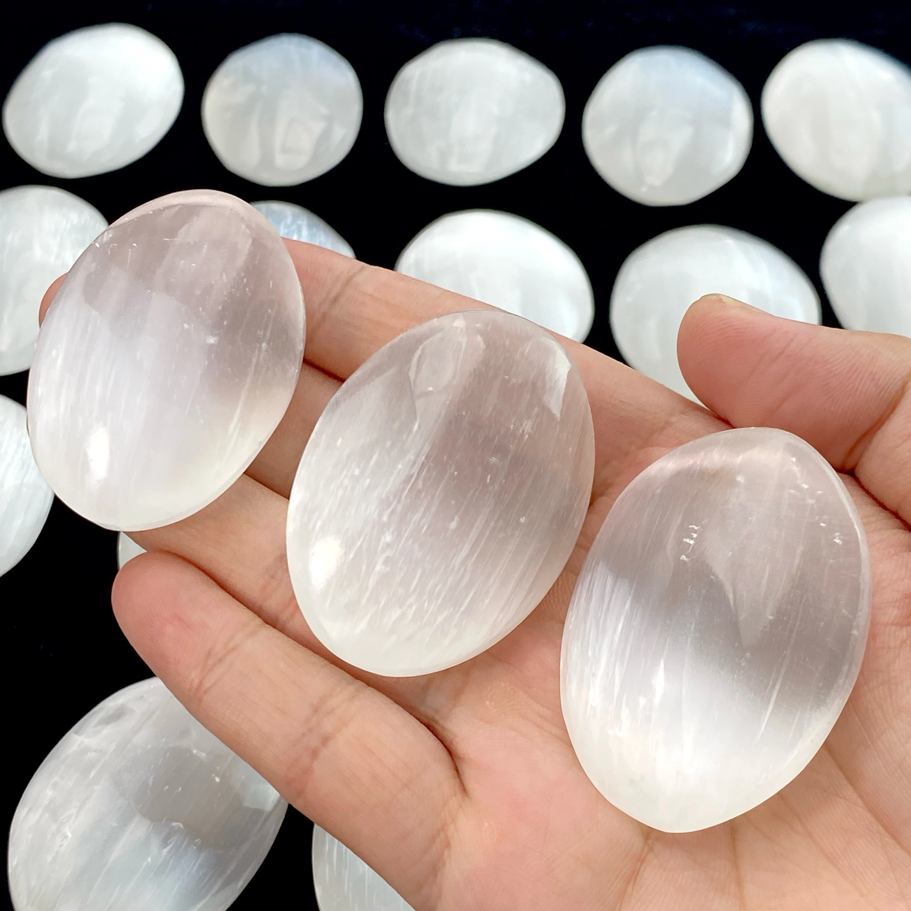 Piedra de Selenita Aleatoria, Colección de Piedras, Excelente Regalo para Familiares y Amigos, Decoración del Hogar, Decoraciones DIY, Decoración de Habitaciones.