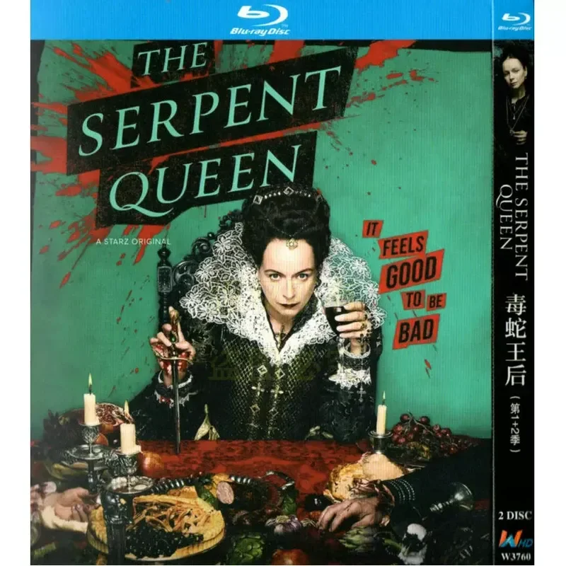 American Drama TV Series Viper Queen Season 1 and 2 BD Blu-ray High Definition 2 Disc Set