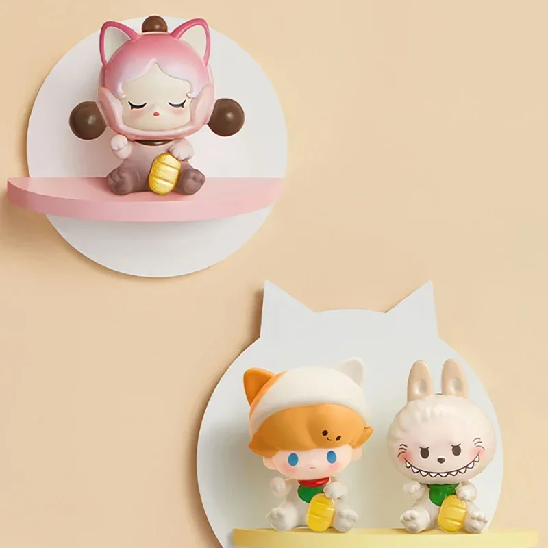 Popmart Popbean Lucky Cat Series Mini Blind Box Guess Bag Mystery Box Toys Doll Cute Anime Figure Ornaments Gift Collection