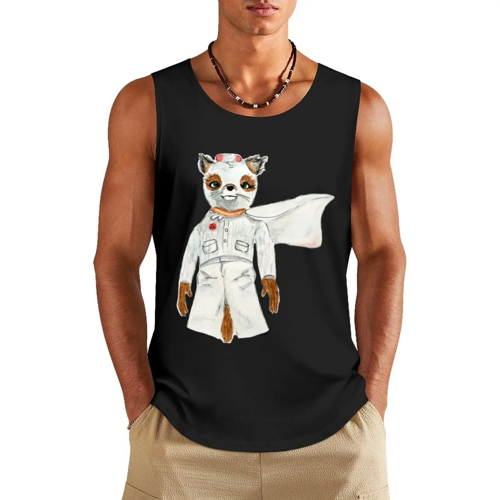 

Ash from fantastic Mr. Fox Tank Top gym man vest men gym