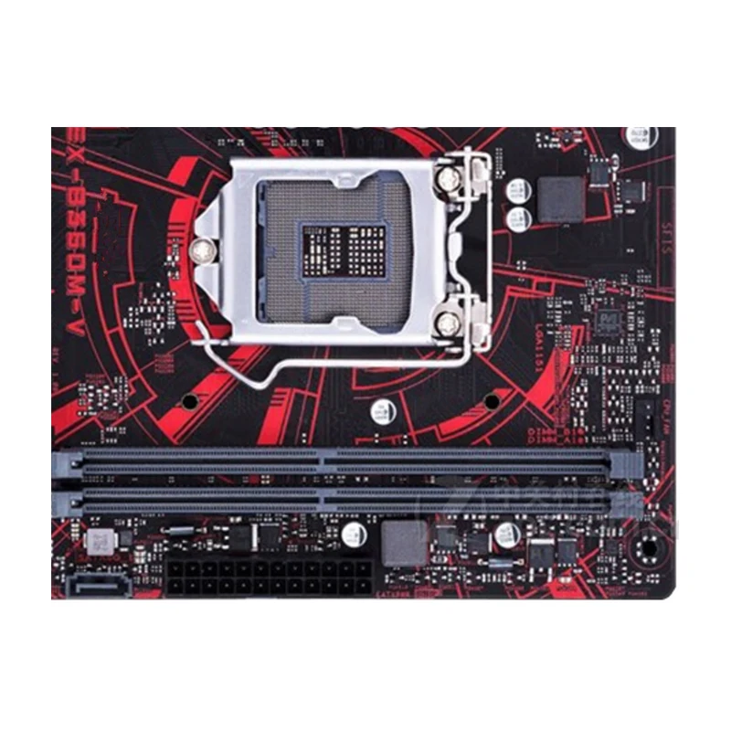 For Intel B360 EX-B360M-V B360M-V motherboard Used original 1151 LGA1151 DDR4 32GB M.2 SATA3 Desktop Mainboard