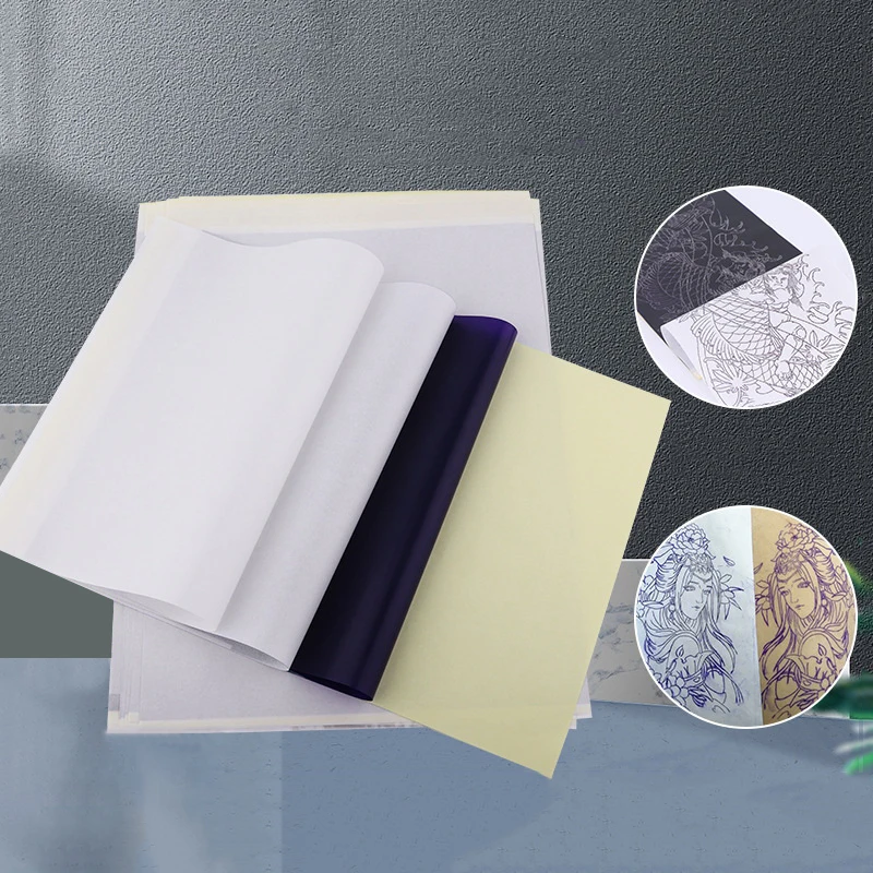 

15 шт., бумага для переноса татуировок, размер А4, трафаретная бумага для татуировки, высококачественный копировальный аппарат для аксессуаров для машины для переноса татуировок