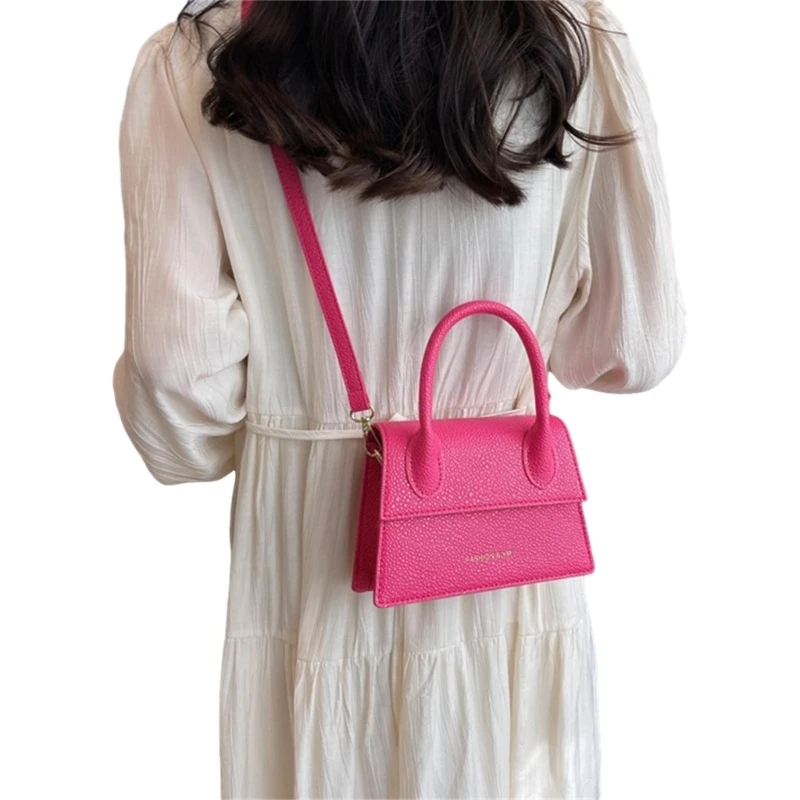 Stylish PU Flap Bag Handbag for Women Girls PU Crossbody or Shoulder Bag