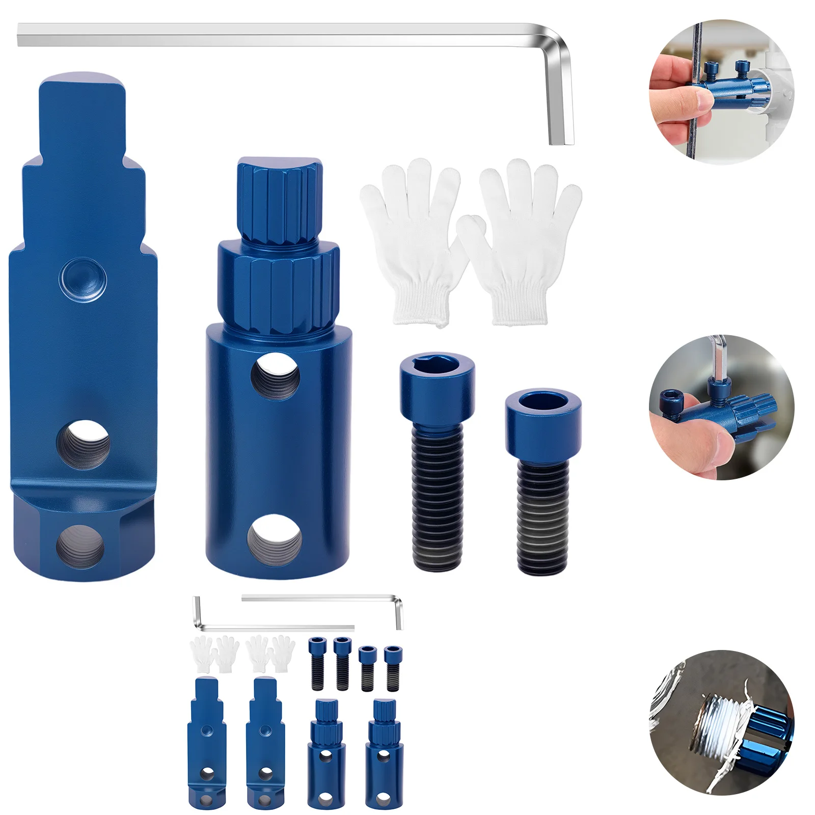 

Инструмент для извлечения металлических сломанных труб Инструмент для удаления сломанных винтов с прочной ручкой и эргономичной ручкой для труб