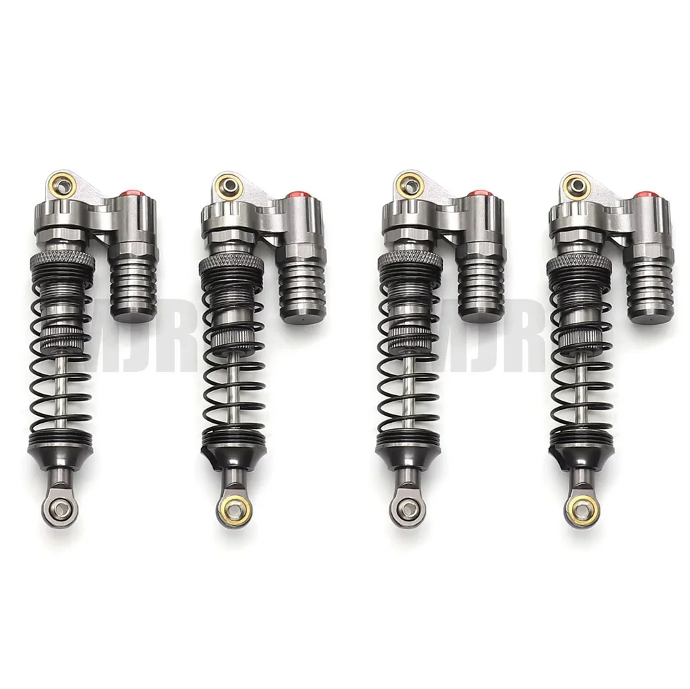 

4Pcs Metal 90Mm Absorber Shocks For 1/10 Scale Rc Rock Crawlers Axial Scx10 D90 Truck