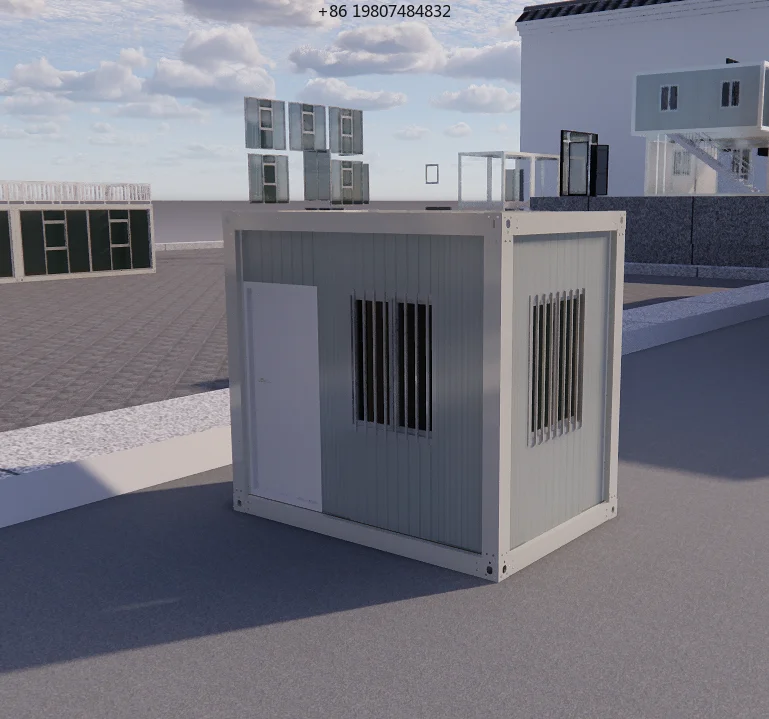 Customized 3*2*2.8m Security Booth, Detachable Container Flat Package, AliExpress Hot Sale Durable