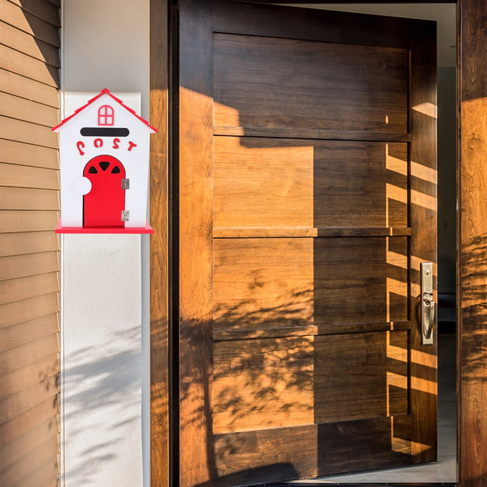 Kotak Surat Kayu Premium Bergaya untuk Dipasang di Dinding, Kotak Surat untuk Rumah, Sekolah, Kantor, Kotak Penyimpanan Sugerensi dan Keluhan, Dekorasi