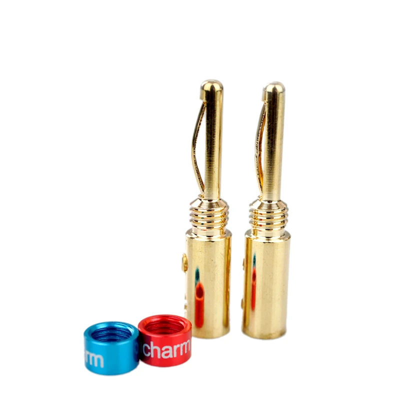 Fever 4N Hifi Pure Copper Speaker Wire Solder Free Banana Plug