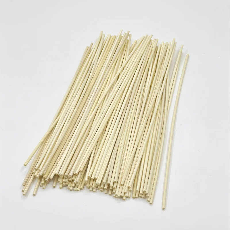 100 piezas de 3mm difusor de caña palo de repuesto DIY hecho a mano decoración del hogar botella de aromaterapia de ratán difusor palo de relleno
