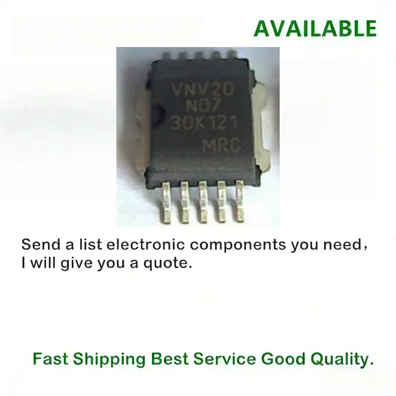 

5 шт./лот Оригинальные микросхемы VNV20N07 SOP10 20N07 для автомобильных компьютерных плат