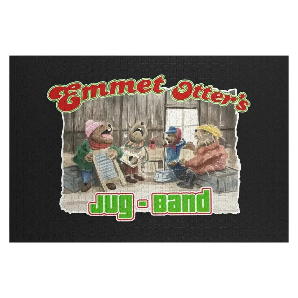 

Emmet-otter, retro, vintage, emmet otters jug band christmas, jug band, band Jigsaw Puzzle Name Wooden Toy Wooden Animal Puzzle