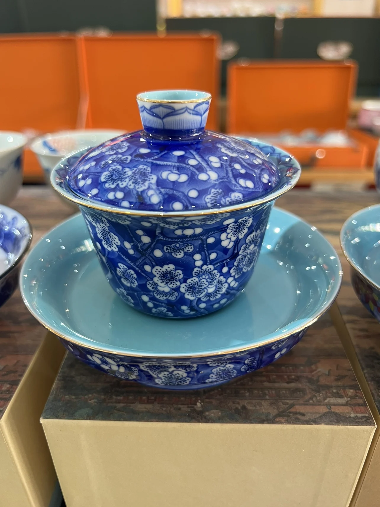 High-Grade Porcelain Set Anti-Scald Gaiwan