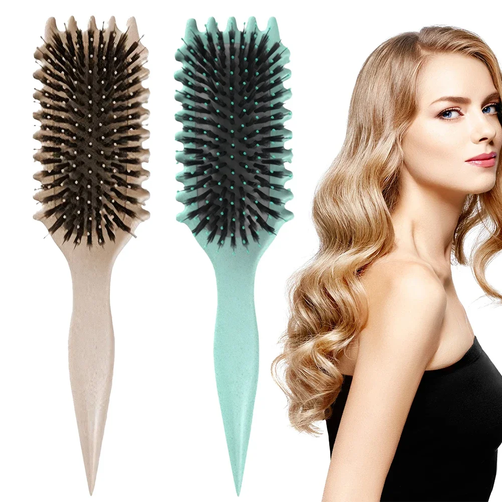 Curls Define Styling Brush Detangling Hair Brush Tangled Hair Comb Shaping Defining Curls Barber Salon Styling Tool