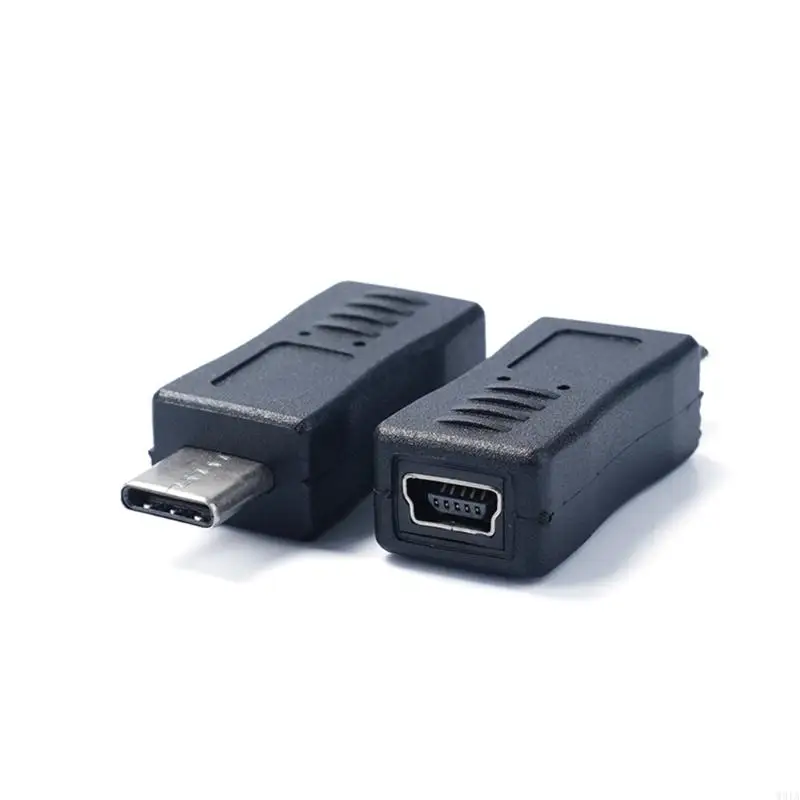 W91A Mini USB-USB конвертер для мобильного телефона, планшета, геймпада, портативный разъем, черный